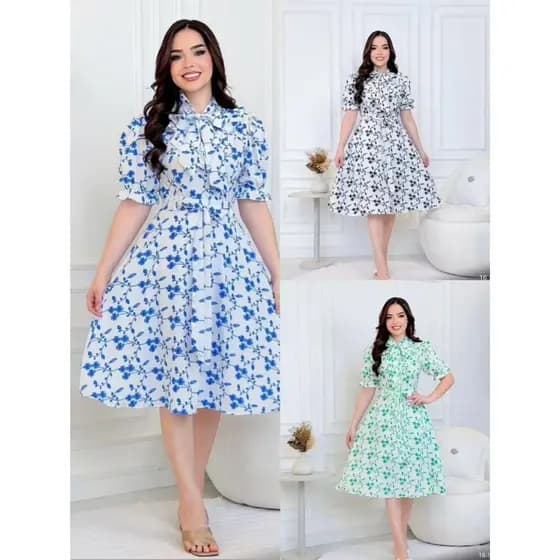 Conjunto Floral Saia Com blusa Elegância Francesa