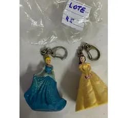 CHAVEIROS ANTIGOS - LOTE 45 - princesas disney bela cinderela raras antigas