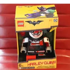 LEGO DESPERTADOR RELOGIO ALARM CLOCK BATMAN ARLEQUINA DC COMICS HARLEY QUINN