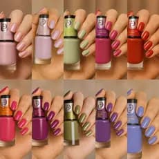 Kit 10 Esmaltes Cora Coleção Ai Que Luxo Cores Classicas Tech Colors Inverno Madrinha 10mL