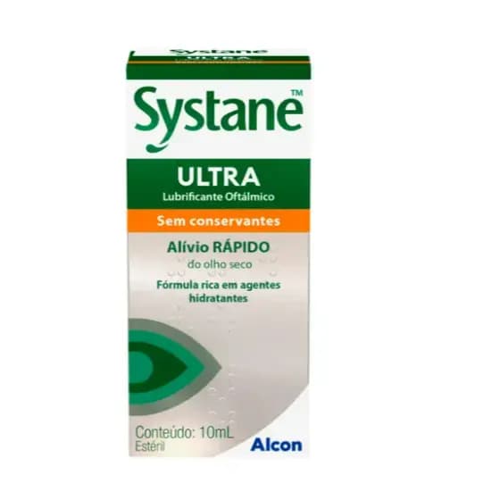 Systane ULTRA Sem Conservantes Lubrificante Oftálmico com 10ml