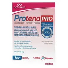 Suplemento Alimentar Protena Pro 60 cápsulas embalagem nova ou antiga
