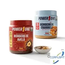Kit 2x Pasta de amendoim [Monte seu Kit] 600g Varios Sabores - Power One