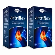 Artriflex Qualynutri Colágeno Tipo II 30 cápsulas KIT com 2 Unidades