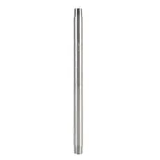 3clife-BR 1 peça de aço inoxidável SS304 macho x encaixe de tubulação com rosca 200 mm BSP 1/4 1/2 3/4 1