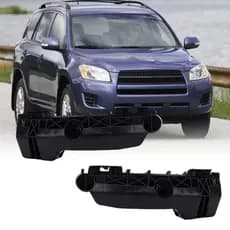3clife-BR 2pcs Substituição do suporte do suporte do para-choque traseiro para Toyota RAV4 2006-2012 525620R010
