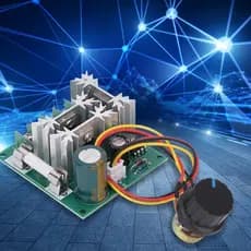 Controlador de velocidade do motor DC Fesjoy com faixa de tensão UltraWide 6-90V e regulação PWM para uso industrial