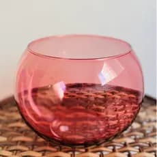 Vaso Vidro Flor Arte Aquário Rose 4 Litros Decoração(QUEIMA DE ESTOQUE)