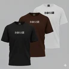 Kit 3 Camisetas Masculina Camisa 100% Algodão Blusa Confortável Fio 30.1 Varias Cores Oferta