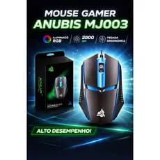 Mouse Gamer Led Usb Botões 1200dpi Knup - KP-MU003 super gamer