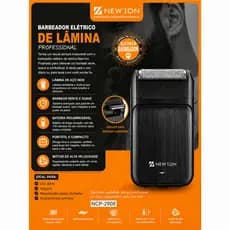Maquina de Barbear Aparador de Pelos 2 em 1  Barbeador Eletrico Recarregavel Mini shaver Portatil