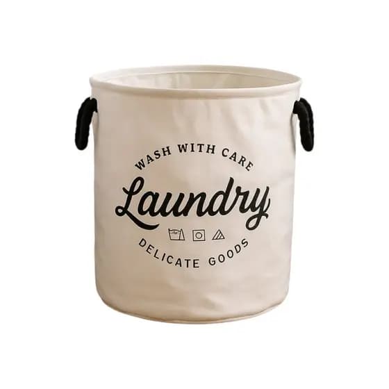 Cesto Organizador Roupa Suja Dobrável Multiuso 55L Estampas