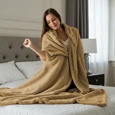 Mantinha 2,00m X 1,80m Microfibra Soft Macia Anti Alérgica Cor Lisa