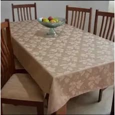 Toalha de mesa Plus Varias cores e Tamanhos (4-6-8-10 lugares) Jaquard