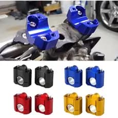 Par de Alongador Suporte Adaptador De Guidão Universal (22a 31mm ) Moto Honda, YBR