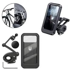 Suporte Celular Moto Articulado À Prova D’Água com Imã Interno e Rotação 360 Graus Bike Resistente