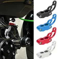 Clipe Abraçadeira CNC Linha Freio Moto Alumínio Suporte Mangueira CG YBR Titan 125 150 Honda Yamaha