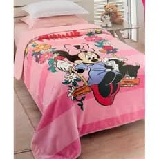 Cobertor Minnie Solteiro 150x200 Infantil Disney Jolitex