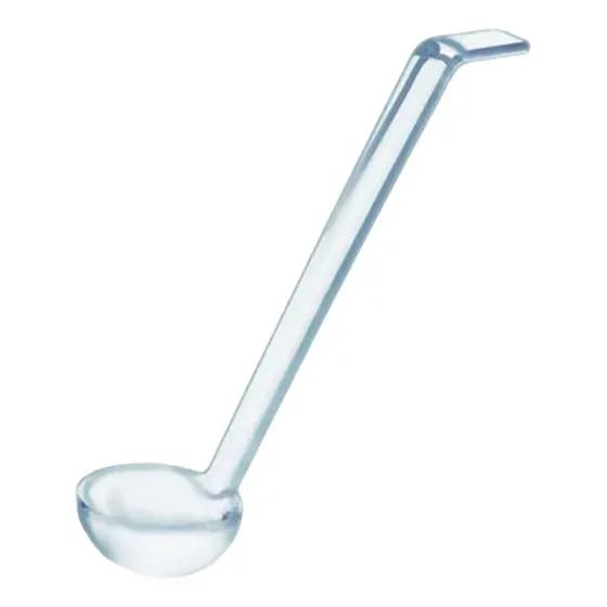 Concha Colher para Bomboniere de Acrilico 21 cm Com Alça