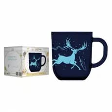 Presente Harry Potter Caneca de Vidro Magica Expecto Patronum