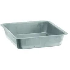 Assadeira Alumínio Funda Quadrada 17x17x4,5cm