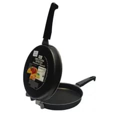 Frigideira Omeleteira Panquequeira Antiaderente 20cm Preta