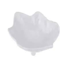 Finger Food Folha WECK 62 ml Melamina Profissional 9,5×7,8×3,2 cm para Buffet e Evento