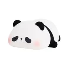Luminária de Silicone Nocturna Sensor De Toque Panda Fofa Recarregável De USB