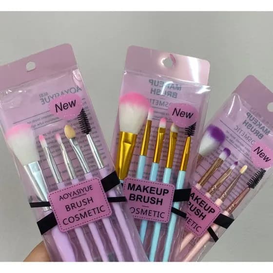 kit pinceis para maquiagem