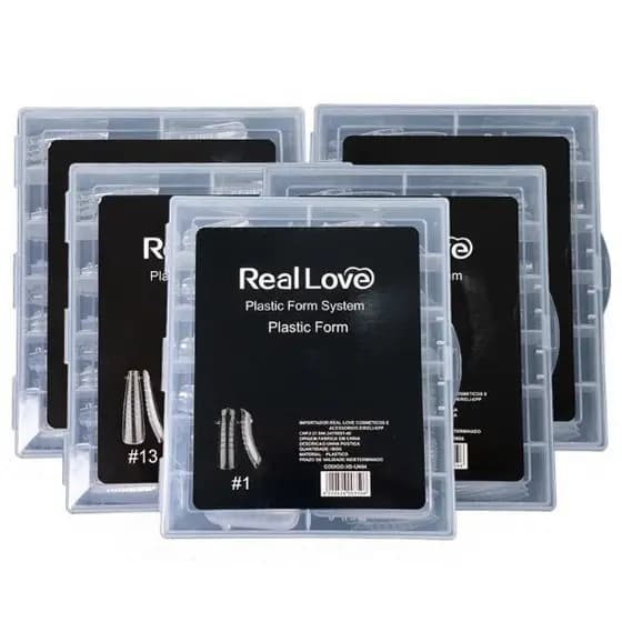 Molde F1 - Real Love Plastic Forms - Unhas Naturais