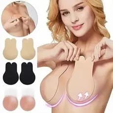 Sutiã Adesivo Silicone Levanta Seio Invisível Não Cai