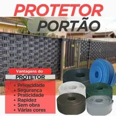 Protetor de Portão 50 METROS (7 cm de altura) Varias Cores
