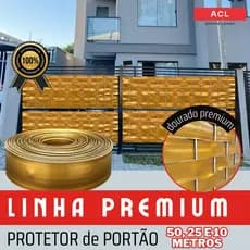 Protetor de Portão Dourado Premium (Tam: 50m de comp X 7 cm de altura)