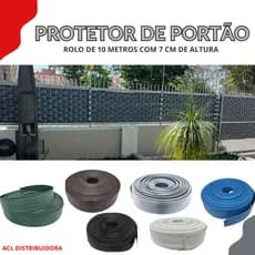 Protetor de Portão 10 METROS (10 cm de altura) Varias Cores