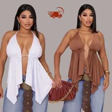 top cropped feminino malibu com bojo
