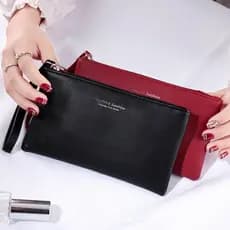 Nova carteira feminina, carteira longa feminina, carteira feminina como na bolsa coreana.