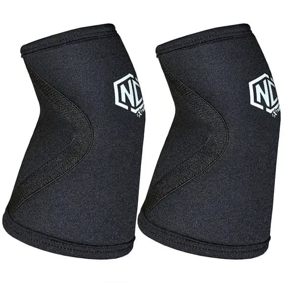 Cotoveleira Alta Performance 5mm - Preto - Nc Extreme (Par)