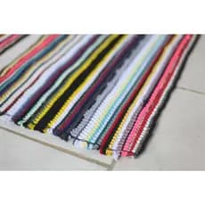 Tapete Passadeira 118×35 cm –Artesanal | Cozinha • Corredor • Banheiro • Porta de Entrada