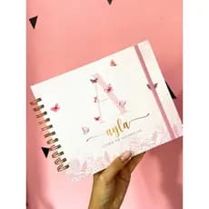 Livro do Bebê Capa Personalizada | Álbum do Bebê | Diário do Bebê