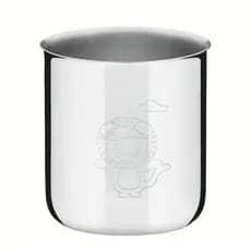 copo infantil tramontina baby friends em aço inox 340 ml