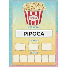 24 FICHAS DE ALFABETIZAÇÃO PLASTIFICADA PERSONALIZADA LEITURA SÍLABAS E LETRAS COM CANETA MAGNÉTICA ESCREVE E APAGA