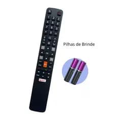 Controle Remoto Compativel Com  Tv Tcl Smart  Rc802n Fbg-8027-le7811