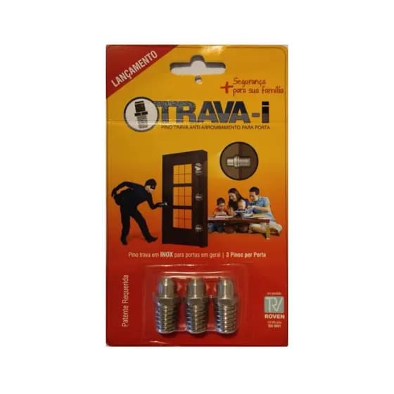 Trava i Segurança Porta e Janela de Aço ou Metal