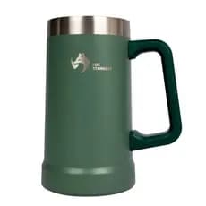Caneca térmica FOX STAINLESS para Bebidas Quente e Frias 709ml  Cor verde