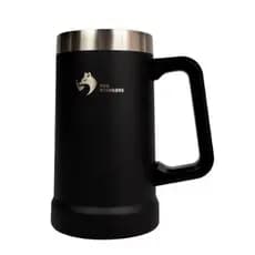 Caneca térmica FOX STAINLESS para Bebidas Quente e Frias 709ml  Cor Preta