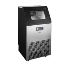 Máquina de Gelo Profissional HQ 45kg Turbo Ice 220V Bar Restaurante Inox HQMGI45