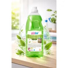 Sabão Líquido KITLAR Vinaglow 2L Lava Roupas Limpeza Eficaz com Vinagre