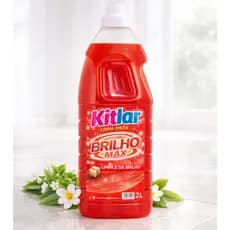 Sabão Com Cera Limpa Pisos Perfumado Limpa e da Brilho 2 Litros KITLAR