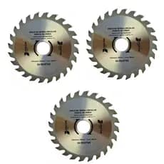 Disco de Serra Circular 110mm 24 Dentes Fertak -  Combo com 3 unidades