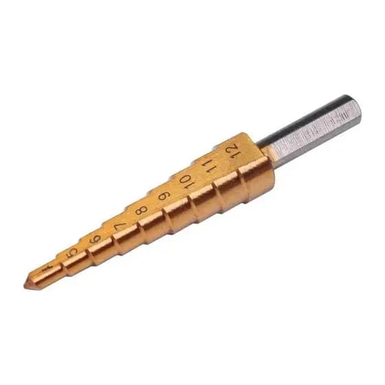 Broca Escalonada 4 a 12mm 9 Etapas FERTAK